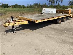 2003 Trail-Eze TE18R225 T/A Flatbed Trailer 