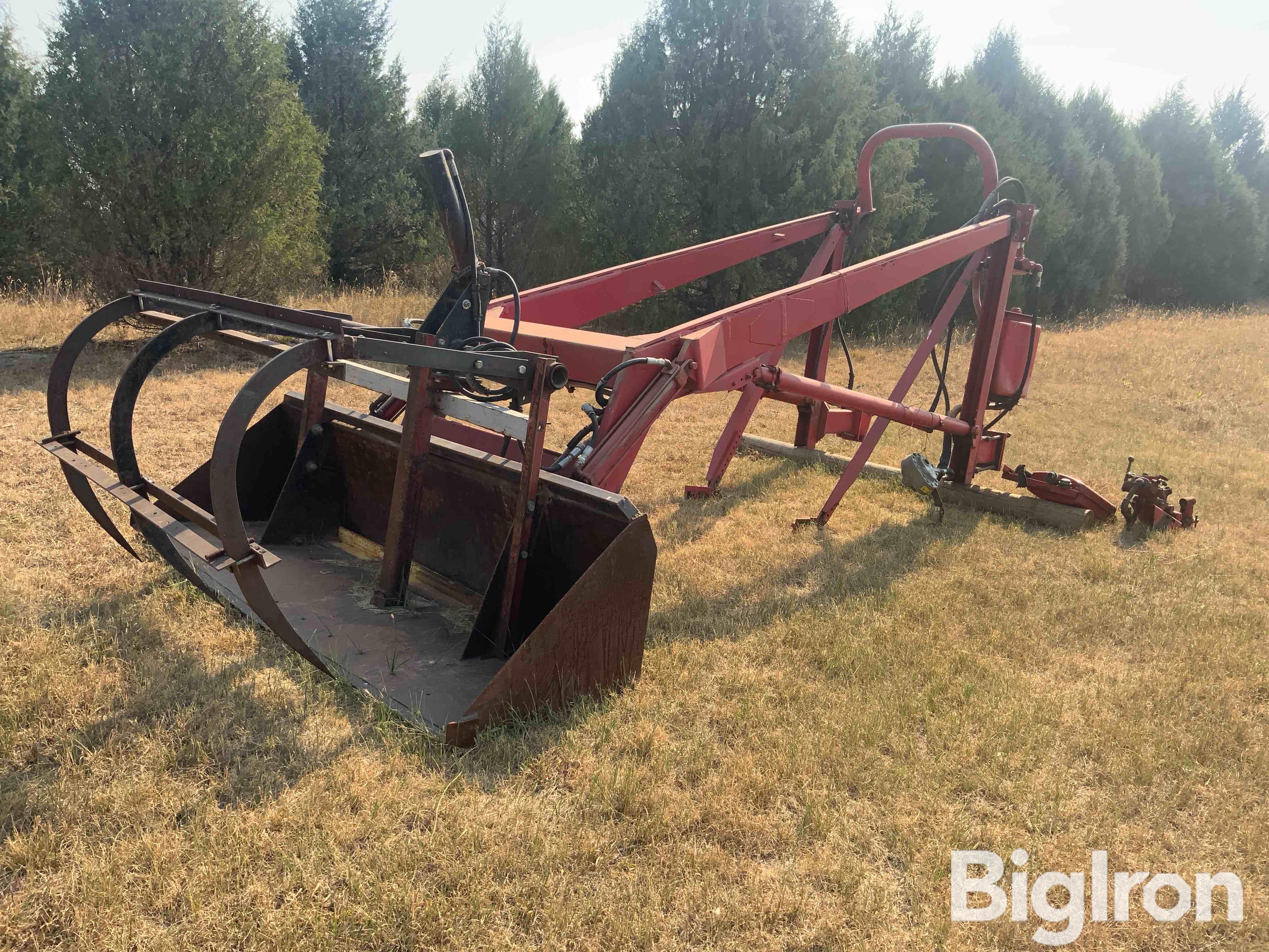 Farmhand F11 Loader W/Grapple Fork 