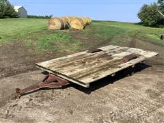 Shop Built Hay Trailer 