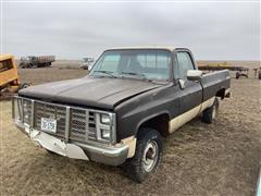 1985 Chevrolet K10 4x4 Pickup 