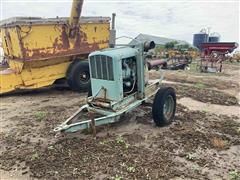 Gorman-Rupp 88A2 Portable Water Pump W/GM Diesel Power Unit 