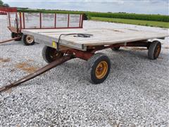 Hay Rack On Kewanee Running Gear 