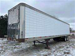 1991 American Carrier A255 T/A Enclosed Van Trailer 
