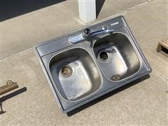 Stainless Double Basin Sink 