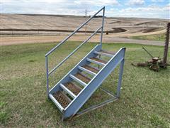 Shop/Trailer Steel Staircase 