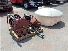 Water Tank, Electric Hose Reel & Vanguard Engine 