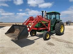 1973 John Deere 4430 2WD Tractor W/Westendorf WL-42 Loader 