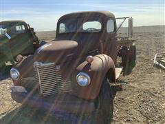 1949 International KB5 1-1/2 Ton S/A Cab & Chassis 