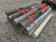 Creosote Fence Posts 