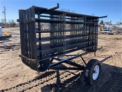 2023 L&M Machine Livestock Panel Trailer 