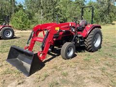 Mahindra 6065 2WD Compact Utility Tractor W/Loader 