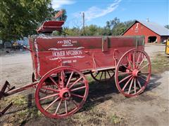 Antique Wood Wagon 