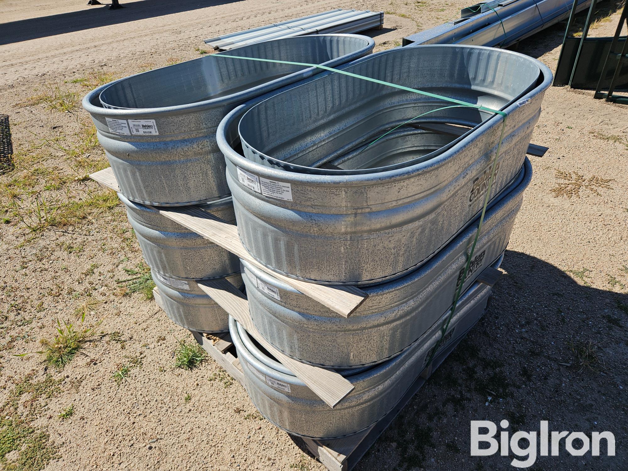 Behlen Galvanized Bottomless Oblong Tanks 