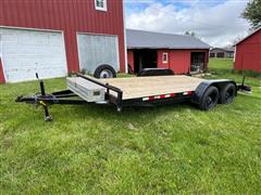 2018 Load N Go 16' T/A Flatbed Trailer 