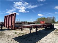 2001 Wabash 45' T/A Flatbed Trailer 