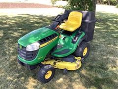 2011 John Deere D140 2WD Lawn Tractor 