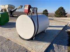 500-Gallon Fuel Storage Tank & Pump 