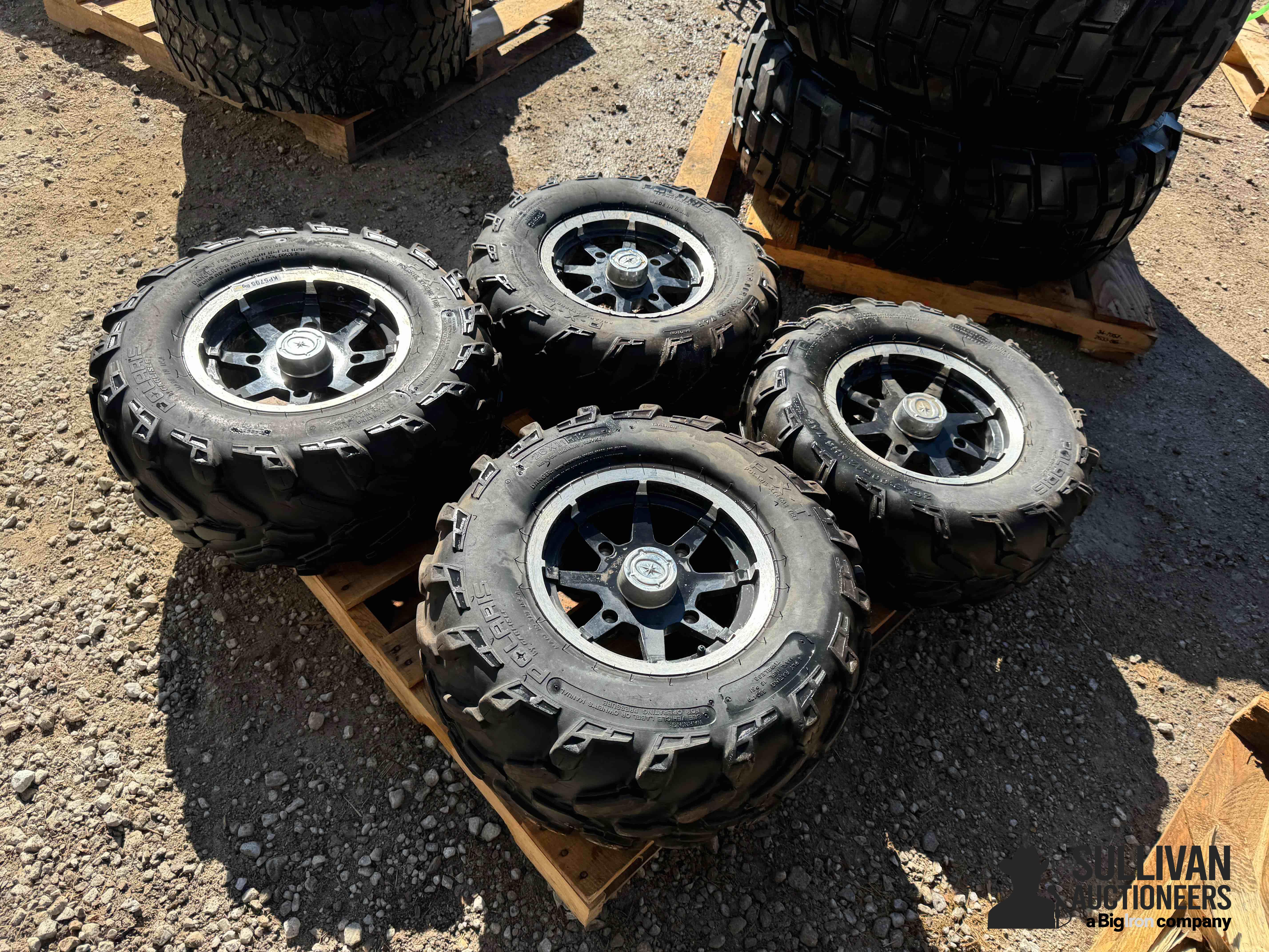 Polaris 12” Rims And Tires 