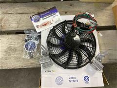 Be Cool 12 Volt Auxiliary Fan 