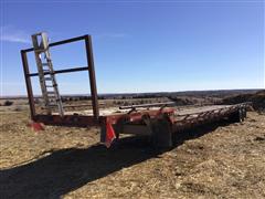 T/A Drop Deck Trailer W/Hay Extensions 