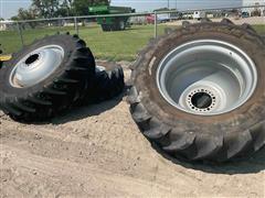 Michelin 620/70 R42 Tires & Rims 