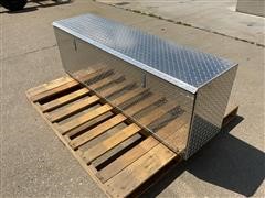 Aluminum 5’ Storage Bin/Toolbox 