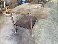 Welding Table With Vice 