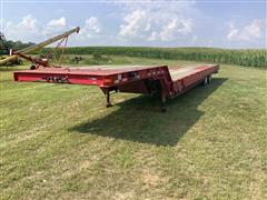 1976 Schwartz T/A Fixed Neck Lowboy W/Hyd Tail Section 