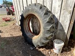 Farm King 16.9-34 Tractor Tire & Rim 