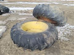 John Deere 18.4-38 Tires & Rims 