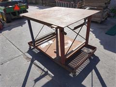 Welding Table On Wheels 