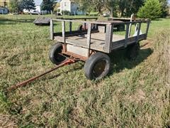 Custom Built Hay Rack/Flatbed Trailer 