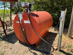 500-Gallon Fuel Tank W/Pump 