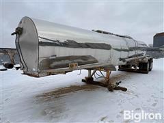 1974 Progress Industries 4600 Gallon SS Liquid Storage Tank 