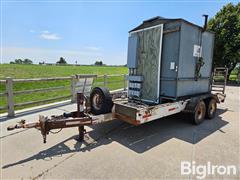 1994 Econoline / Lima T/A Flatbed Trailer W/ Mounted 50 KW Generator 