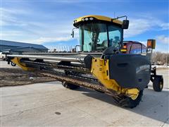 2015 New Holland SR160 Haybine Self-Propelled Windrower 