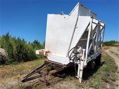 Shop Built S/A Hydraulic Side Dump Trailer 