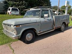 1974 Ford F100 Ranger XLT 2WD Utility Truck 