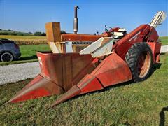 1966 Farmall 706 2WD Tractor W/IH 234 Mounted Corn Picker 