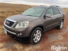 2009 GMC Acadia AWD SUV 