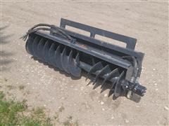 Land Honor Trench Back Filler Skid Steer Attachment 