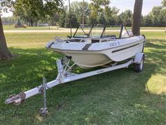 1977 Sea Sprite 16 Boat W/Trailer 