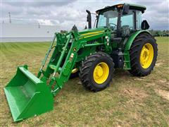 2022 John Deere 6105E MFWD Tractor 