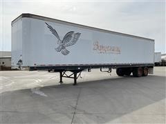 1988 Lufkin TFV-1P ST 48' T/A Dry Box Enclosed Trailer 