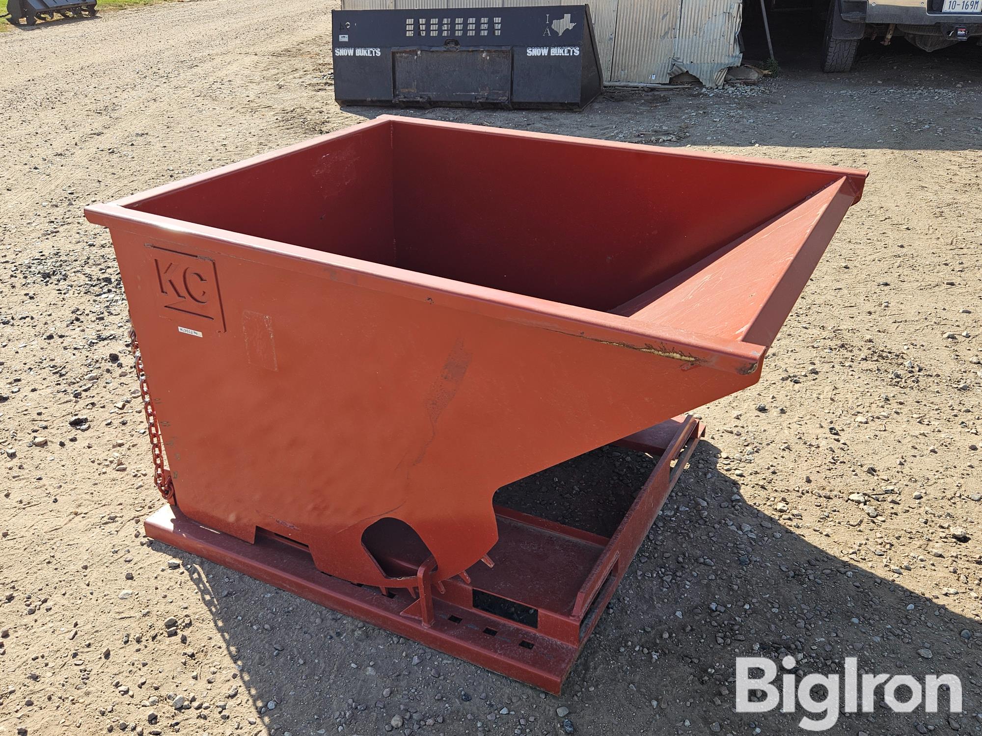 2024 Kit Containers 2-Yd Tipping Trash/Scrap Steel Dumpster 