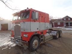 1988 Freightliner FLT086 T/A Cabover Truck Tractor 