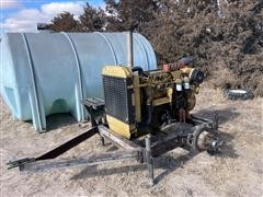 Caterpillar Irrigation Engine On Stand 