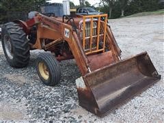 International 2WD Tractor W/Loader 