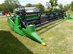 2004 John Deere 625F HydraFlex Bean Head 