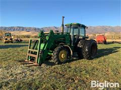 1983 John Deere 4050 MFWD Tractor 